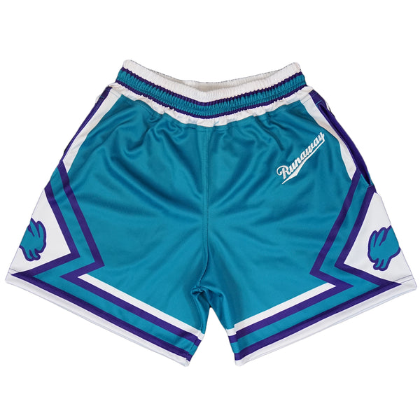 G.O.A.T. Shorts Teal RUNAWAY