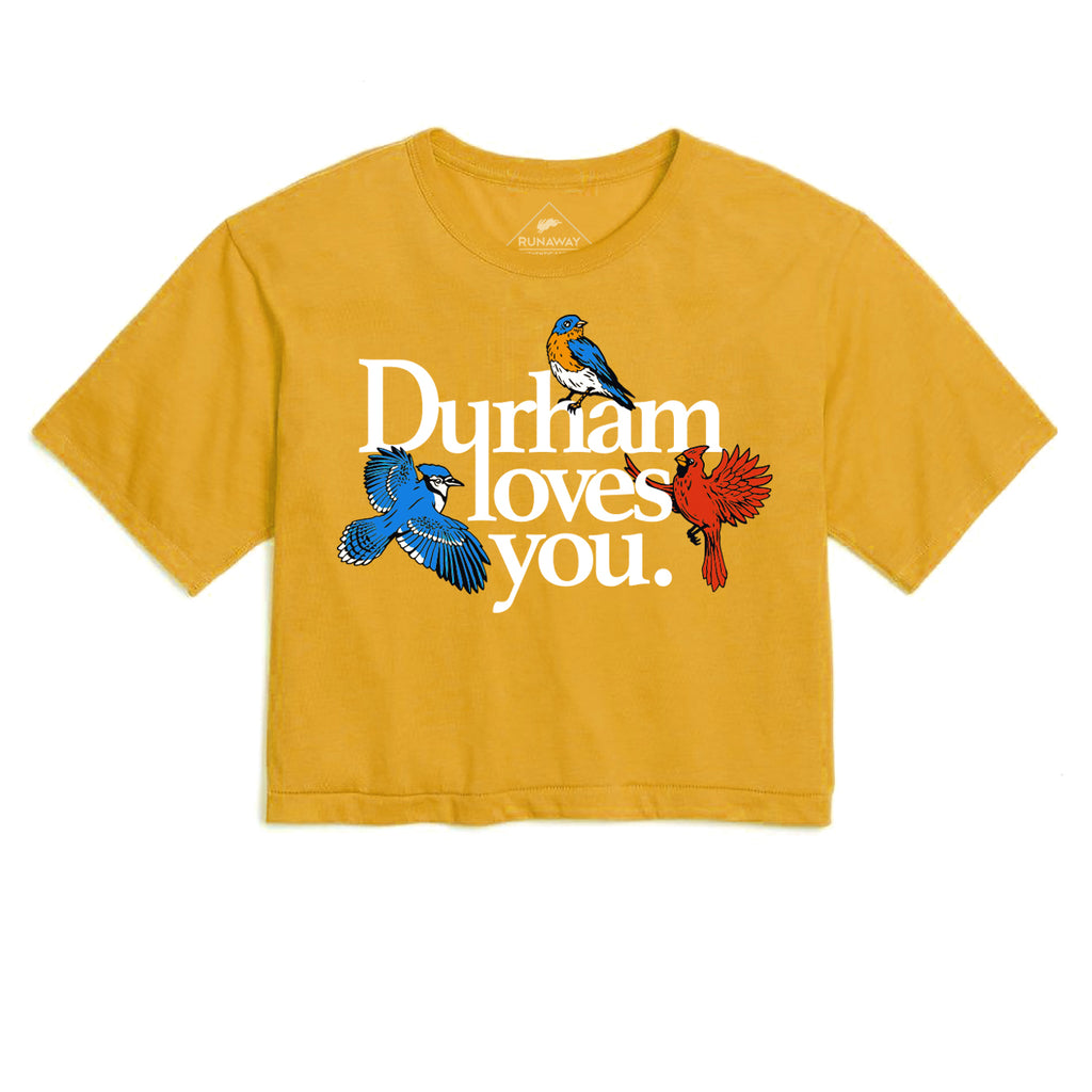 Durham Loves You Crop Tee