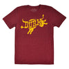 DURM Bull Tee(cardinal)
