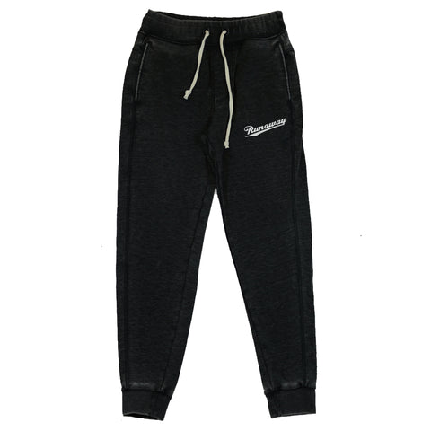 Logo Sweatpants (Black) – RUNAWAY®