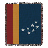 Durham Flag Woven Blanket