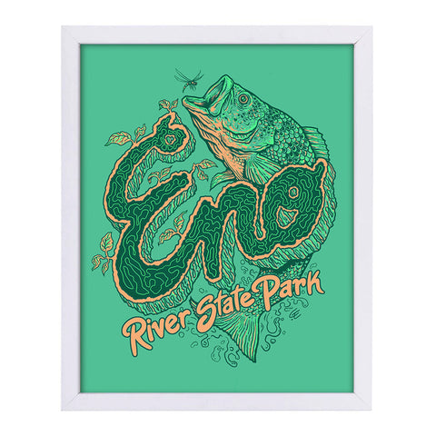 Haw River Art Print