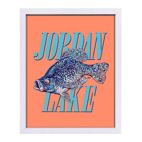 Falls Lake Art Print